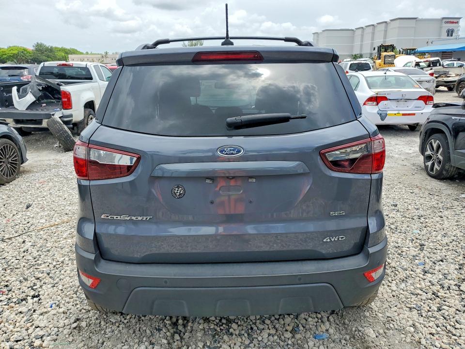 2018 Ford Ecosport VIN MAJ6P1CL3JC230400 COPART salvage auction — FRONT END, FL - CERTIFICATE OF TITLE, sold $1,450 on 2026-07-02 (photo 6)