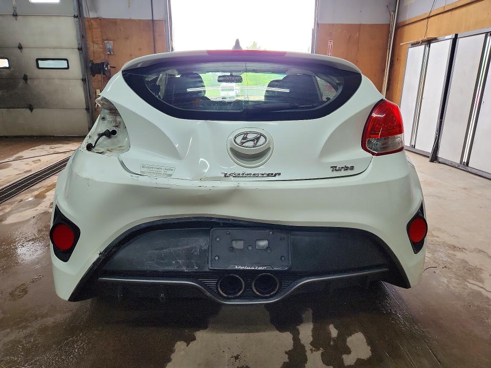 2013 Hyundai Veloster VIN KMHTC6AE6DU084823 COPART salvage auction — REAR END, Mi - Certificate Of Title, sold $60 on 2026-07-22 (photo 6)