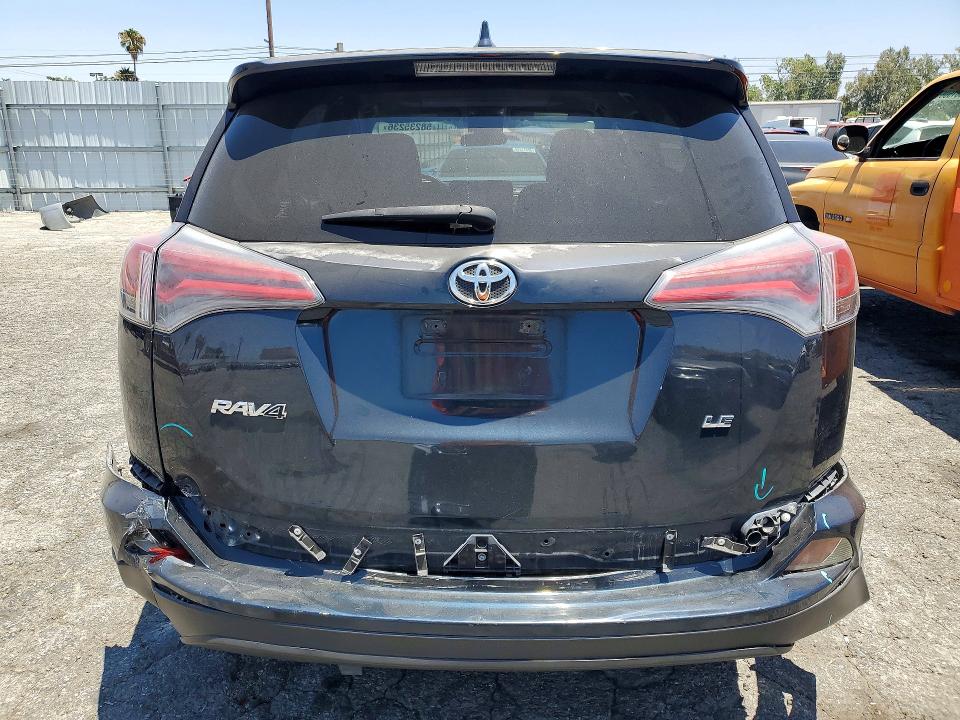 2018 Toyota VIN JTMZFREV5JJ206487 COPART salvage auction — REAR END, CA - SALVAGE CERTIFICATE, sold $4,100 on 2026-07-02 (photo 6)