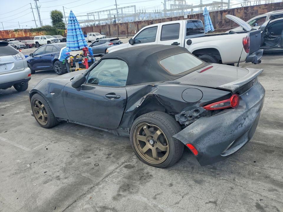 2016 Mazda Mx-5 VIN JM1NDAB75G0108375 COPART salvage auction — REAR END, CA - SALVAGE CERTIFICATE, sold $1,750 on 2026-07-10 (photo 2)