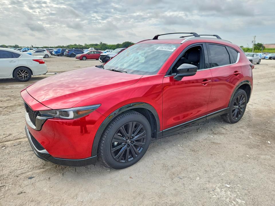 2024 Mazda Cx-5 VIN JM3KFBDYXR0532069 COPART salvage auction — FRONT END, Fl - Cert Of Title Slvg Rebuildable, sold $9,800 on 2026-07-07 (photo 1)