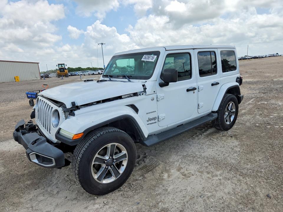 2018 Jeep Wrangler / VIN 1C4HJXEG5JW245793 — COPART salvage auction photo