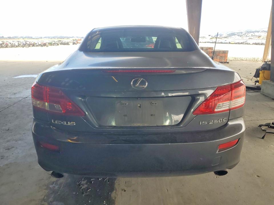 2010 Lexus Is 250 VIN JTHFF2C27A2507323 COPART salvage auction — FRONT END, Ca - Salvage Certificate, sold $550 on 2026-07-09 (photo 6)