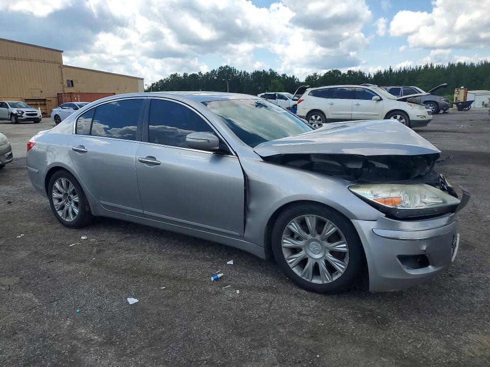 2009 Hyundai Genesis VIN KMHGC46E89U043356 COPART salvage auction — FRONT END, Oh - Cert Of Title-Salvage, sold $175 on 2026-07-31 (photo 4)