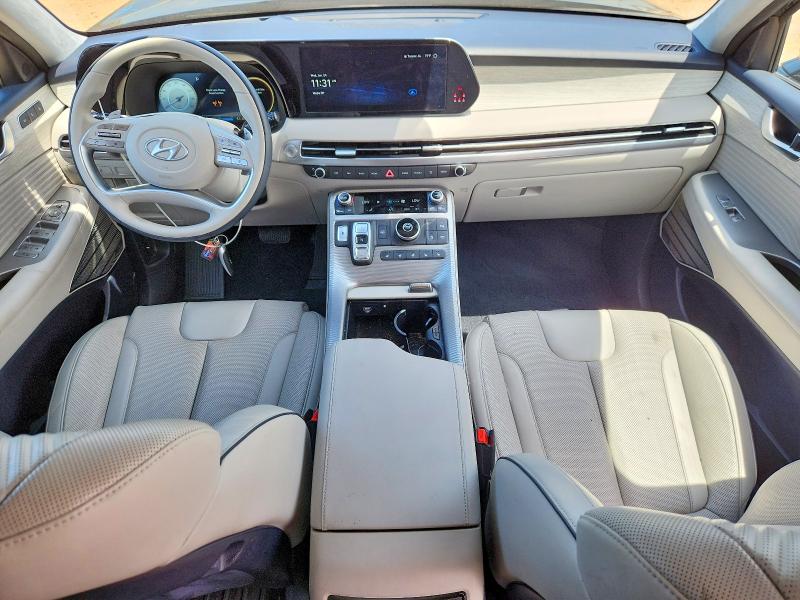 2025 Hyundai Palisade VIN KM8R74GE3SU842057 COPART salvage auction — FRONT END, AL - CERT OF TITLE-SALVAGE TITLE, sold $17,600 on 2026-07-29 (photo 8)