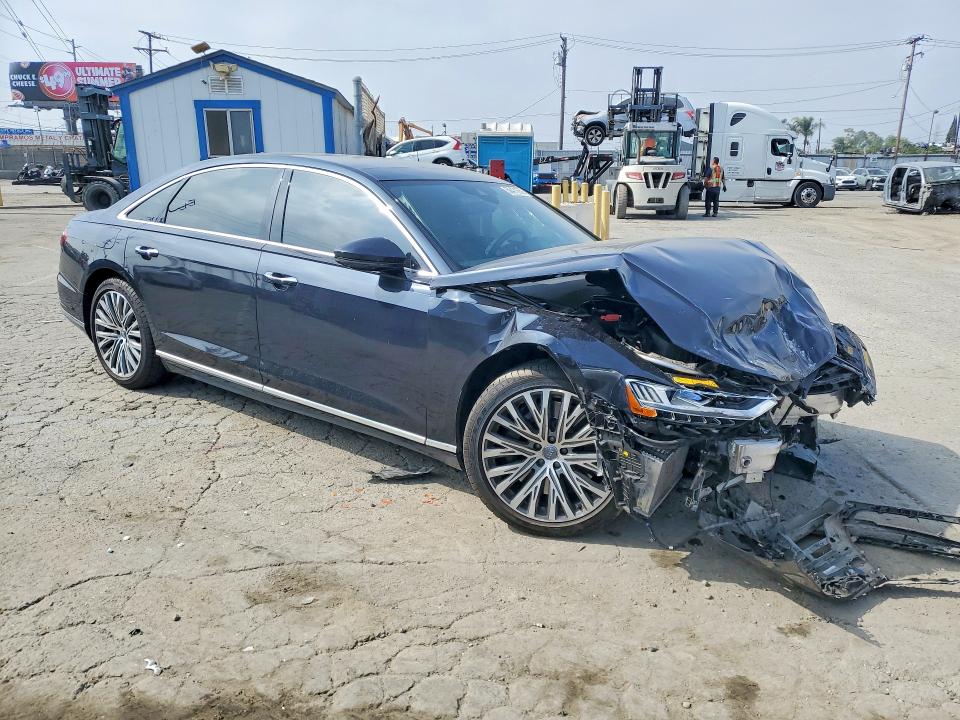 2020 Audi A8 VIN WAU8EAF88LN014580 COPART salvage auction — FRONT END, Salvage Title, sold $6,500 on 2026-07-23 (photo 4)