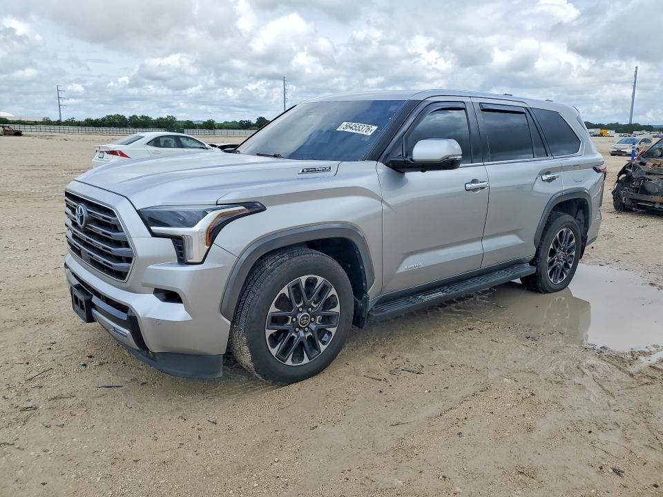 2023 Toyota Sequoia VIN 7SVAAABA0PX005705 COPART salvage auction — MINOR DENT/SCRATCHES, Tx - Certificate Of Title (P), sold $41,750 on 2026-07-02 (photo 1)