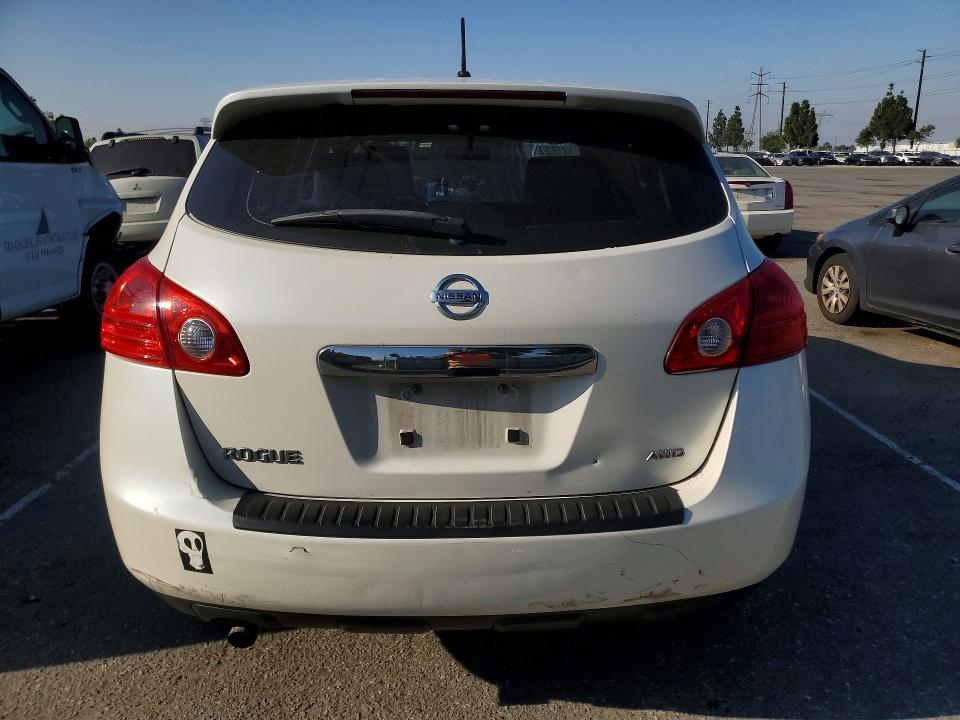 2013 Nissan Rogue VIN JN8AS5MVXDW660376 COPART salvage auction — FRONT END, Ca - Salvage Certificate, sold $1,200 on 2026-07-16 (photo 6)