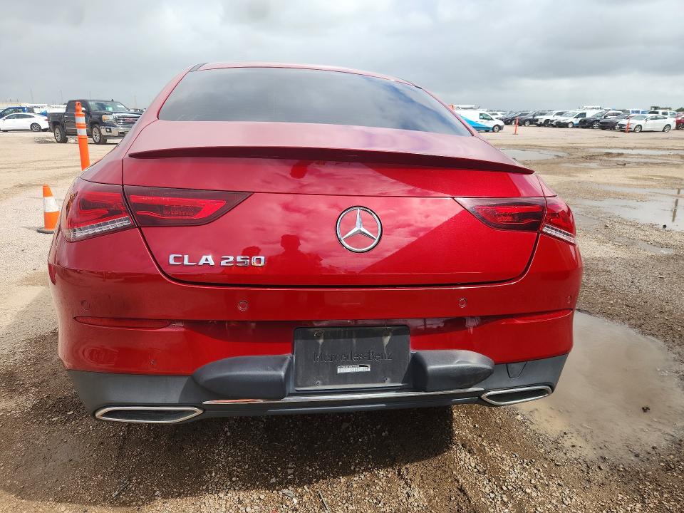 2021 Mercedes-benz Cla-class VIN W1K5J4GB7MN225094 COPART salvage auction — FRONT END, TX - CERTIFICATE OF TITLE, sold $950 on 2026-07-23 (photo 6)