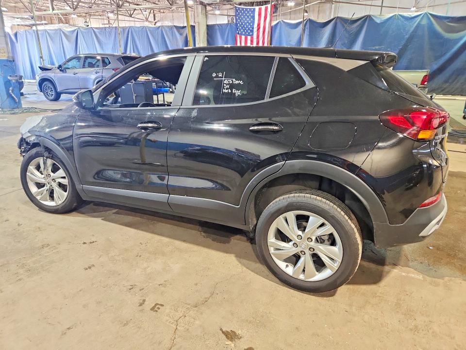 2026 Buick Encore gx VIN KL4AMCSL6TB106599 COPART salvage auction — ENGINE BURN, Mi - Scrap Certificate Of Title, sold $325 on 2026-07-24 (photo 2)