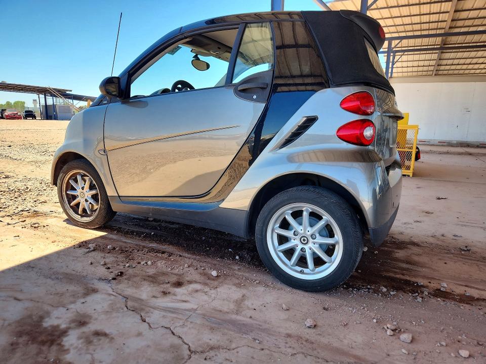2010 Smart Fortwo VIN WMEEK3BA1AK344810 COPART salvage auction — FRONT END, AZ - CERT OF TITLE - SALVAGE, sold $1,700 on 2026-07-02 (photo 2)