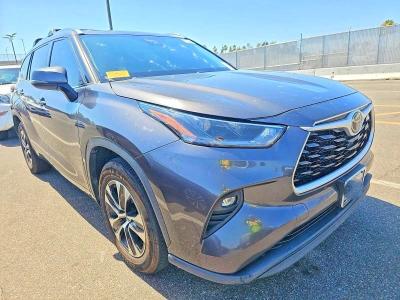 2021 Toyota Highlander VIN 5TDGZRAH5MS520758 COPART salvage auction — MINOR DENT/SCRATCHES, CA - DIS/DLR/EXP ONLY CLEAN TITLE, sold $16,900 on 2026-07-20 (photo 1)