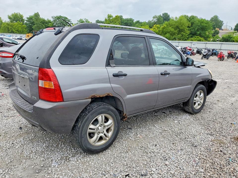 2008 Kia Sportage VIN KNDJE723487538502 COPART salvage auction — FRONT END, Oh - Cert Of Title-Salvage, sold $275 on 2026-07-31 (photo 3)