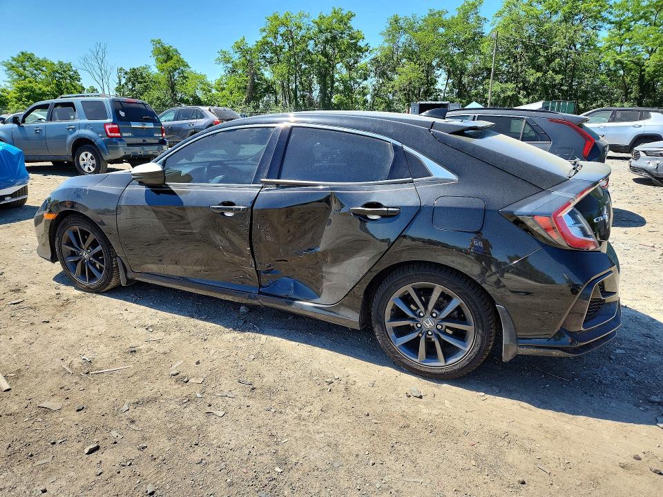 2020 Honda Civic VIN SHHFK7H6XLU407561 COPART salvage auction — SIDE, Md - Cert Of Salvage > 75% Damage, sold $3,600 on 2026-07-07 (photo 2)