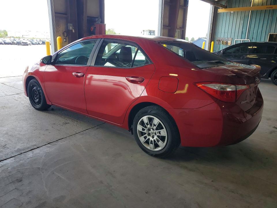 2015 Toyota Corolla VIN 5YFBURHE6FP238872 COPART salvage auction — REAR END, Il - Salvage Certificate, sold $3,650 on 2026-07-15 (photo 2)