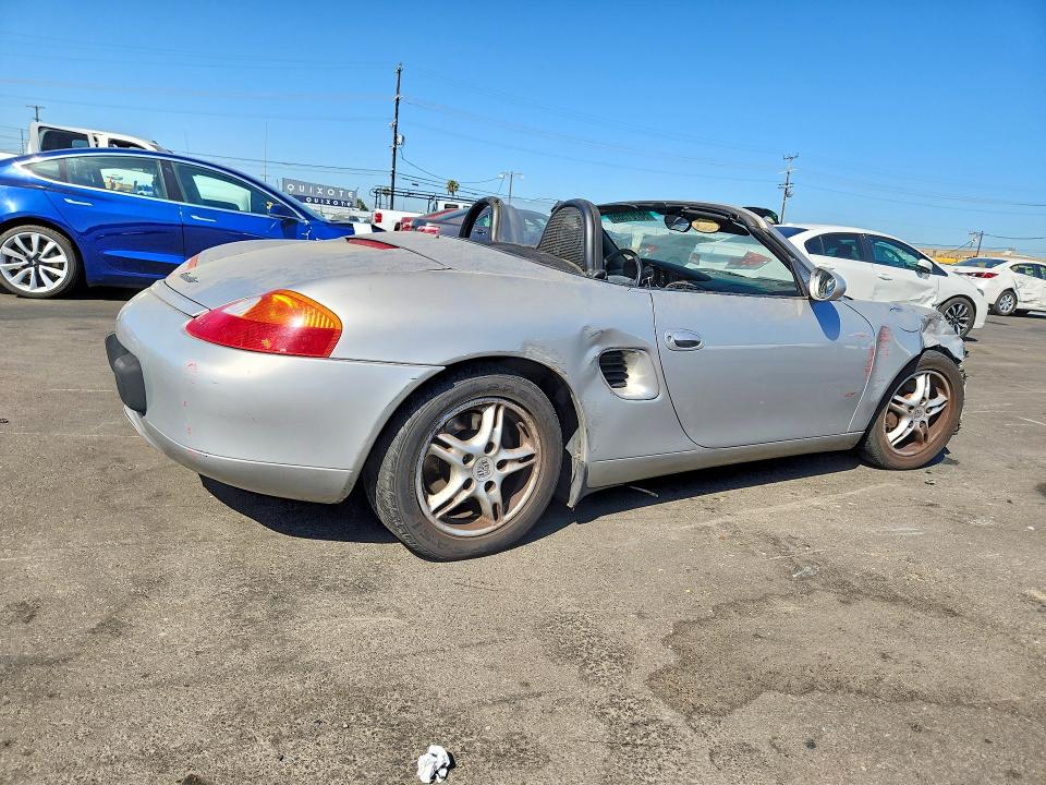 1997 Porsche Boxster VIN WP0CA2985VS624614 COPART salvage auction — FRONT END, Ca - Salvage Certificate, sold $1,100 on 2026-07-06 (photo 3)