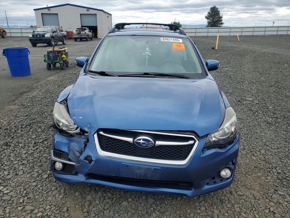 2015 Subaru Impreza VIN JF1GPAV64FH286013 COPART salvage auction — FRONT END, Wa - Bill Of Sale, sold $3,500 on 2026-07-08 (photo 5)