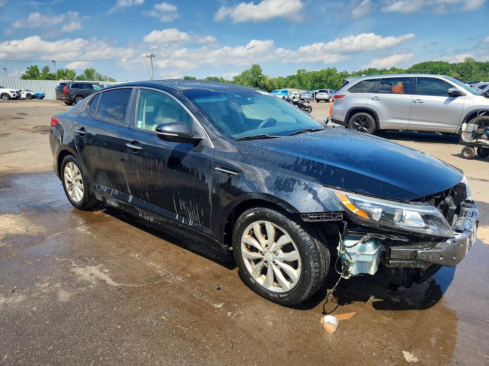 2015 Kia Optima VIN 5XXGM4A78FG505376 COPART salvage auction — FRONT END, Ct - Cert Of Title-Salvage, sold $500 on 2026-07-14 (photo 4)