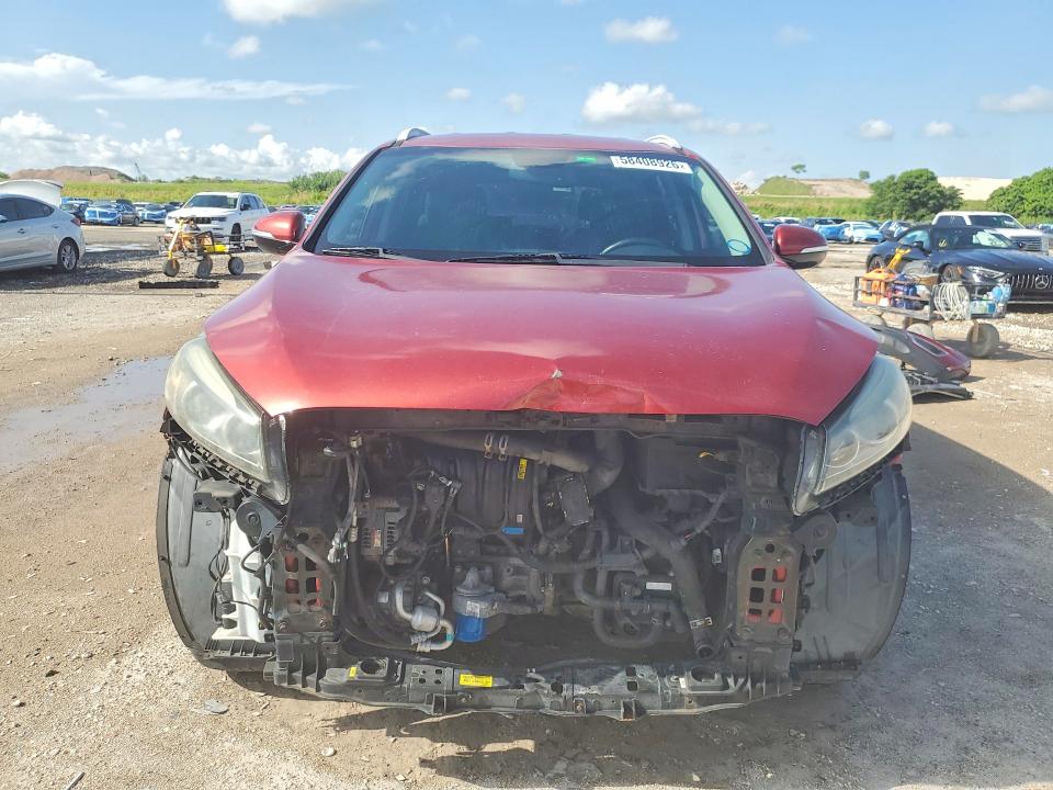 2017 Kia Sorento VIN 5XYPG4A35HG248714 COPART salvage auction — FRONT END, Fl - Cert Of Title Slvg Rebuildable, sold $1,200 on 2026-07-14 (photo 5)