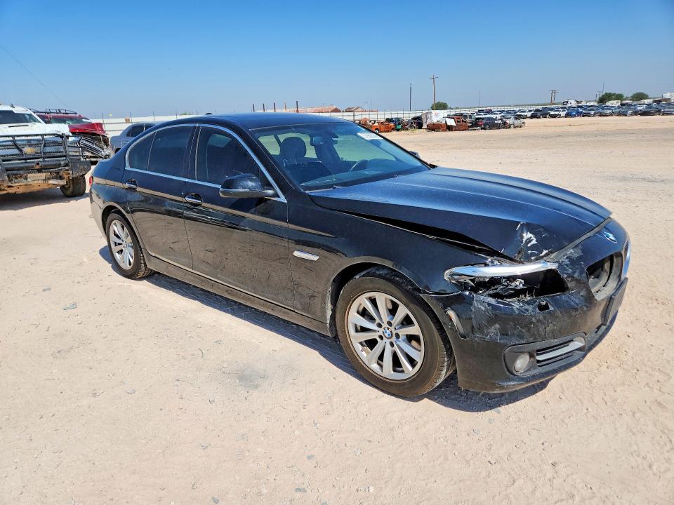 2015 BMW 5er VIN WBA5A5C59FD520610 COPART salvage auction — FRONT END, TX - SALVAGE VEHICLE TITLE, sold $20 on 2026-07-29 (photo 4)