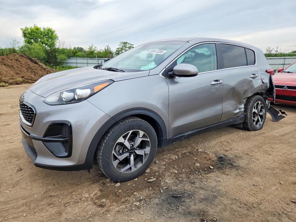 2020 Kia VIN KNDPM3AC5L7652928 COPART salvage auction — REAR END, Oh - Cert Of Title-Salvage, sold $100 on 2026-07-27 (photo 1)