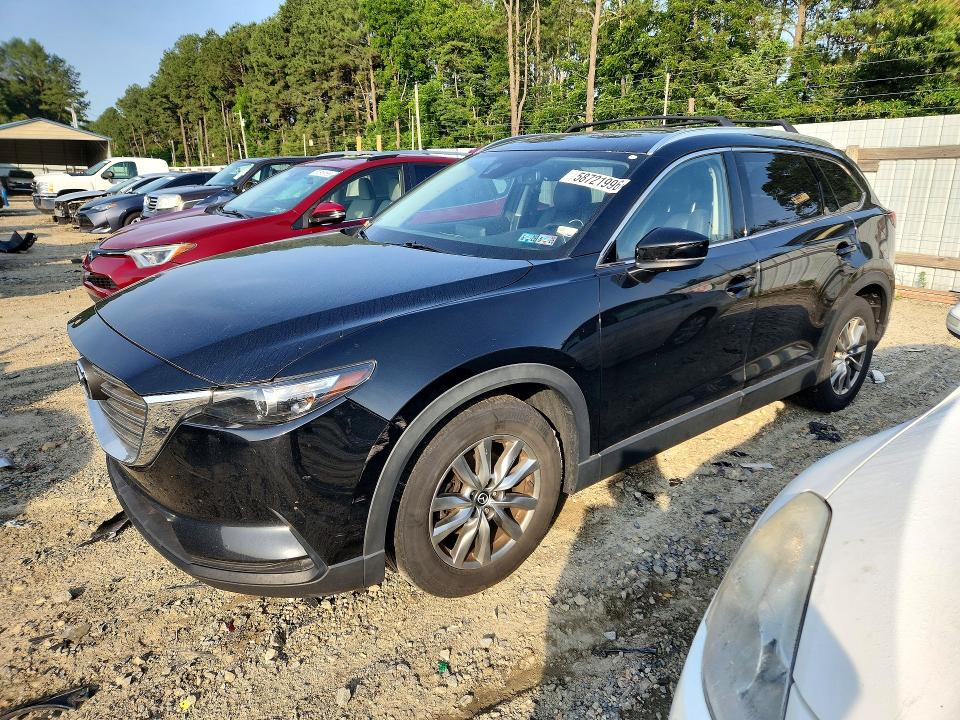 2016 Mazda Cx-9 VIN JM3TCBCY1G0122188 COPART salvage auction — REAR END, De - Certificate Of Title, sold $1,650 on 2026-07-11 (photo 1)