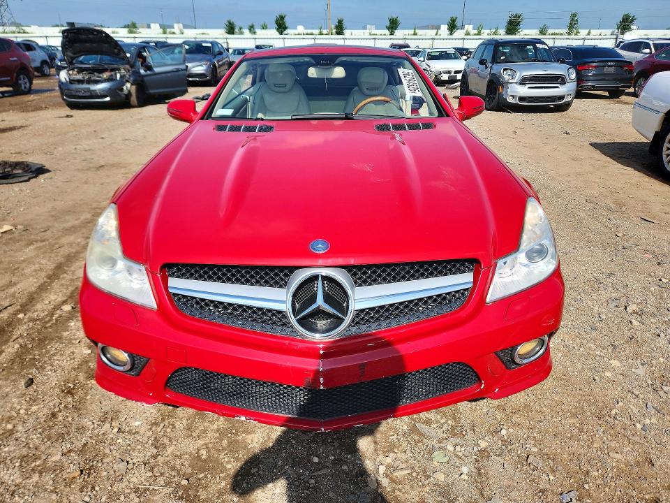2009 Mercedes-benz Sl-klasse VIN WDBSK71FX9F149975 COPART salvage auction — SIDE, Il - Salvage Certificate, sold $3,050 on 2026-07-28 (photo 5)