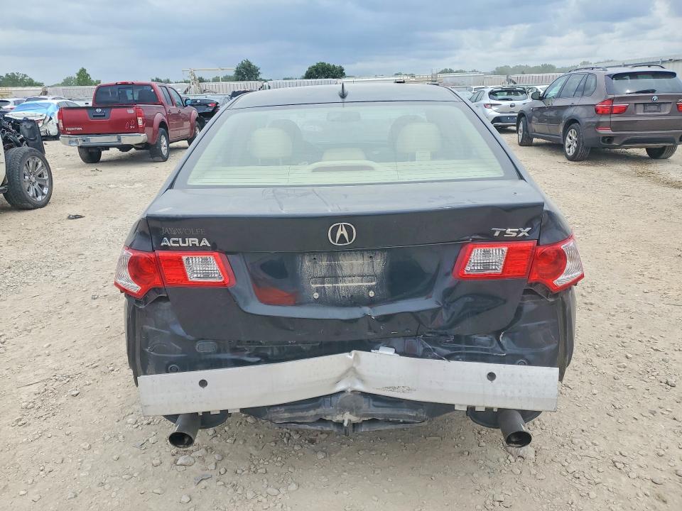 2010 Acura Tsx VIN JH4CU2F63AC010836 COPART salvage auction — REAR END, Ks - Cert Of Title-Salvage, sold $1,800 on 2026-07-21 (photo 6)
