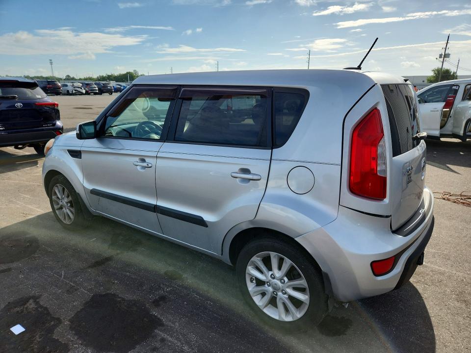 2012 Kia VIN KNDJT2A68C7456673 COPART salvage auction — REAR END, Fl - Cert Of Title Slvg Rebuildable, sold $825 on 2026-07-13 (photo 2)