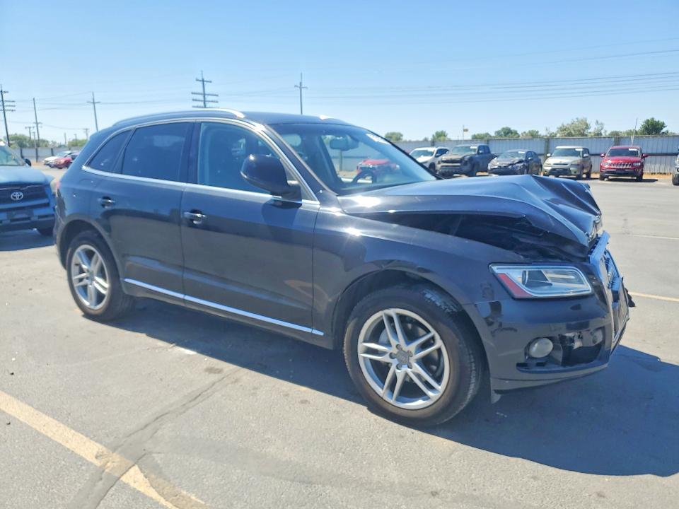 2014 Audi Q5 VIN WA1LFAFP2EA050027 COPART salvage auction — FRONT END, Id - Salvage Certificate Of Title, sold $1,500 on 2026-07-09 (photo 4)
