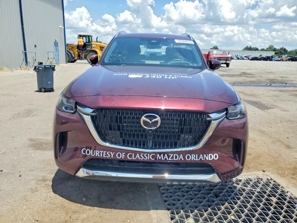 2026 Mazda Cx-90 VIN JM3KKEHC1T1350483 COPART salvage auction — REAR END, Fl - Certificate Of Destruction, sold $13,800 on 2026-07-13 (photo 5)
