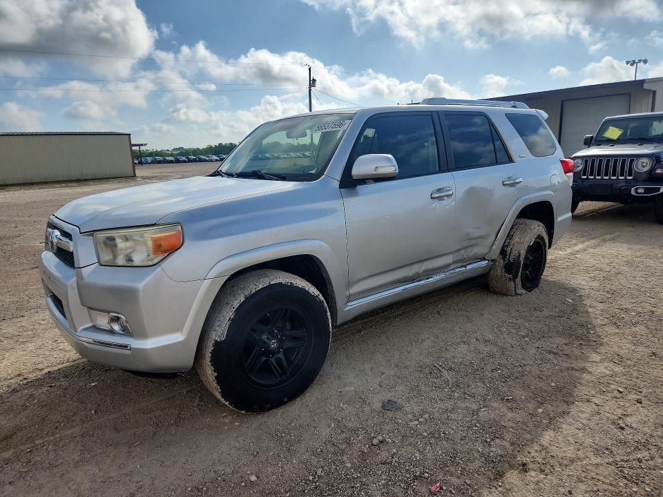 2010 Toyota 4runner VIN JTEBU5JR1A5005246 COPART salvage auction — SIDE, Tx - Salvage Vehicle Title, sold $6,100 on 2026-07-29 (photo 1)