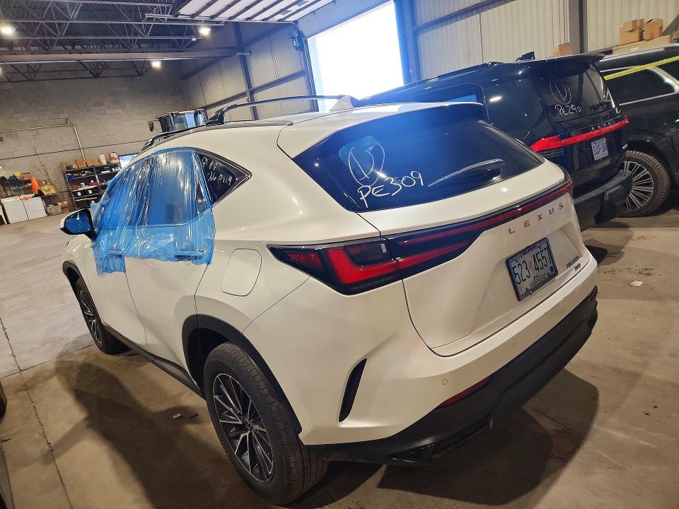 2024 Lexus Nx VIN JTJGGCEZ6R2011148 COPART salvage auction — VANDALISM, Nh - Cert Of Title-Salvage, sold $23,300 on 2026-07-27 (photo 2)