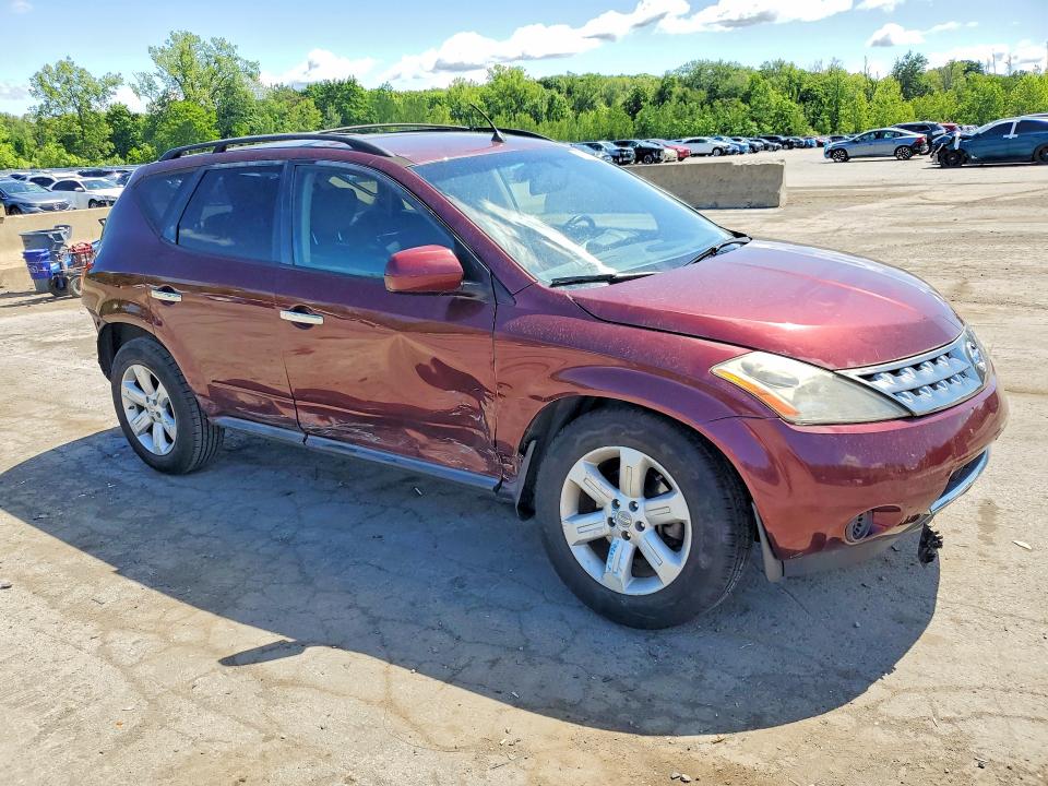 2007 Nissan Murano VIN JN8AZ08T67W504850 COPART salvage auction — SIDE, Ny - Mv-907A Salvage Certificate, sold $425 on 2026-07-07 (photo 4)