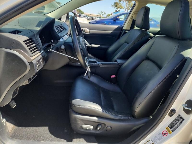 2015 Lexus Ct VIN JTHKD5BHXF2237376 COPART salvage auction — FRONT END, Ca - Salvage Certificate, sold $3,950 on 2026-07-02 (photo 7)