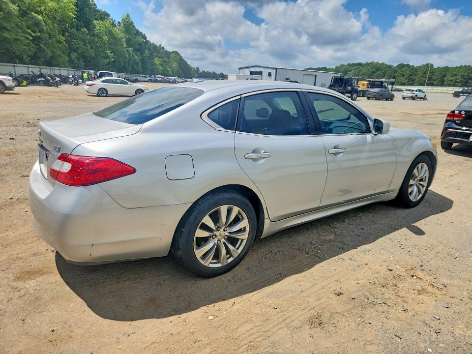 2012 Infiniti M VIN JN1BY1AP4CM334101 COPART salvage auction — HAIL, Mt - Certificate Of Title, sold $1,250 on 2026-07-02 (photo 3)