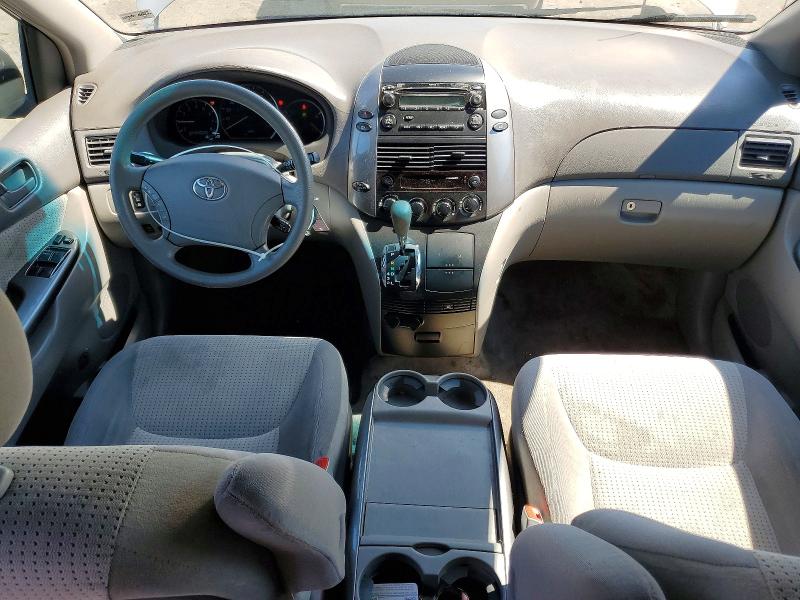 2006 Toyota Sienna VIN 5TDZA23C26S573994 COPART salvage auction — REAR END, VA - CERT OF TITLE - SALVAGE, sold $1,300 on 2026-07-08 (photo 8)
