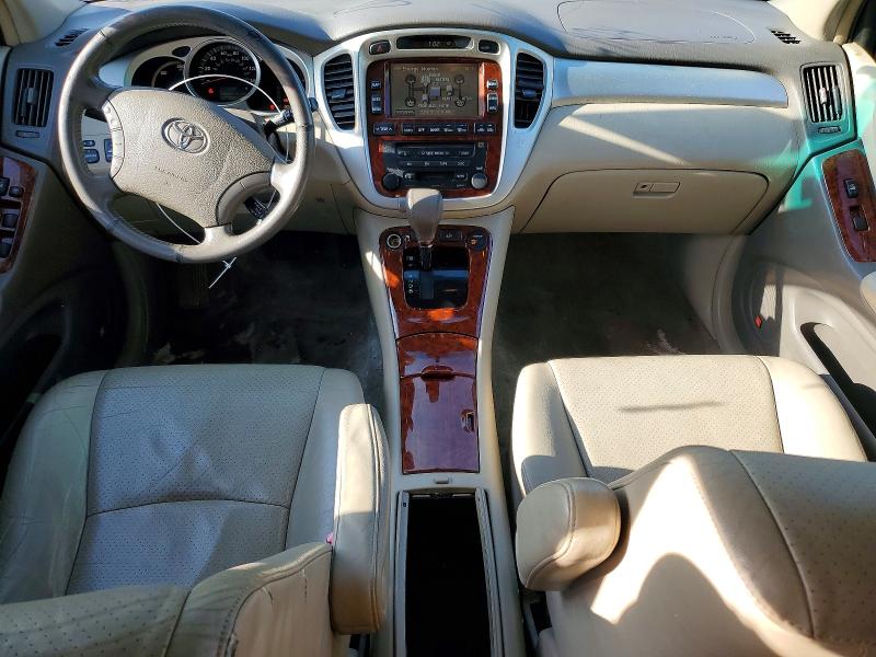2006 Toyota Highlander hybrid VIN JTEEW21A460020621 COPART salvage auction — FRONT END, PA - CERT OF TITLE, sold $400 on 2026-07-09 (photo 8)
