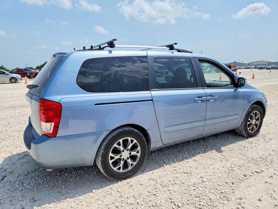 2014 Kia SEDONA VIN KNDMG4C73E6584590 COPART salvage auction — NORMAL WEAR, Tx - Certificate Of Title (P), sold $400 on 2026-07-09 (photo 3)