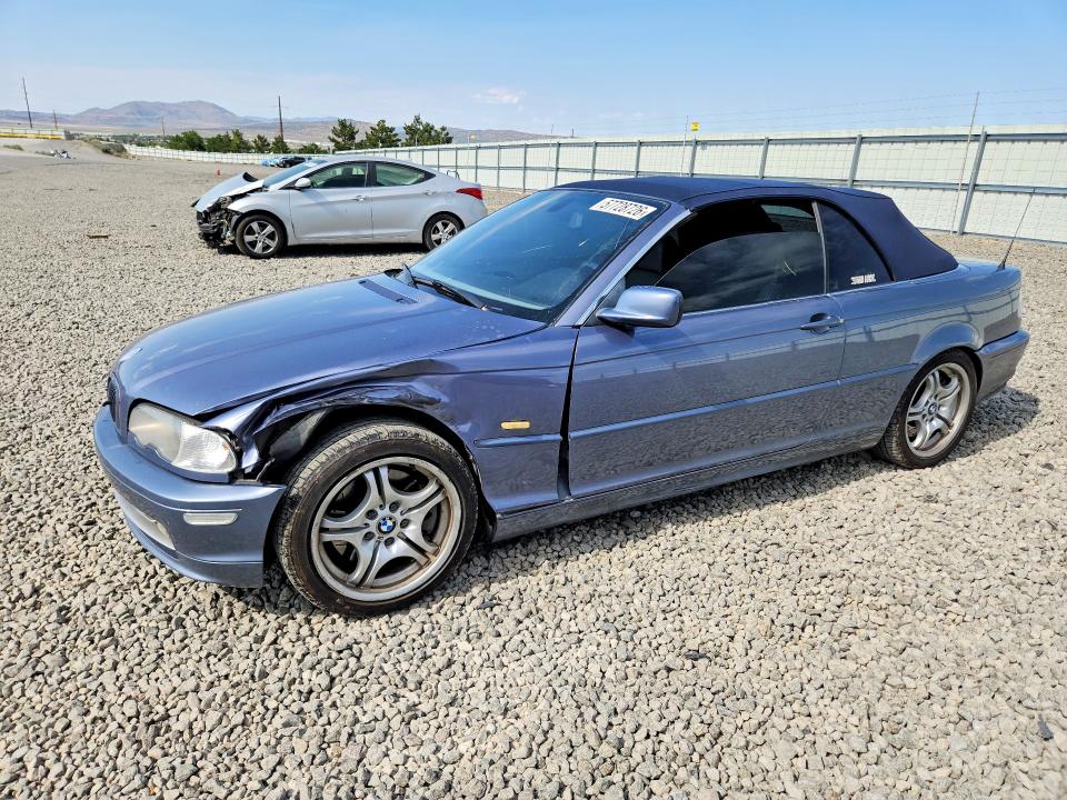 2002 BMW 3er VIN WBABS53422EV88159 COPART salvage auction — FRONT END, NV - SALVAGE TITLE, sold $1,450 on 2026-07-30 (photo 1)