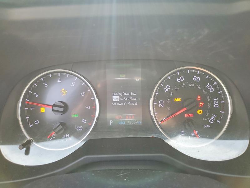 2021 Toyota Rav 4 VIN 2T3A1RFV1MW206065 COPART salvage auction — FRONT END, Pa - Certificate Of Salvage, sold $10,600 on 2026-07-09 (photo 9)