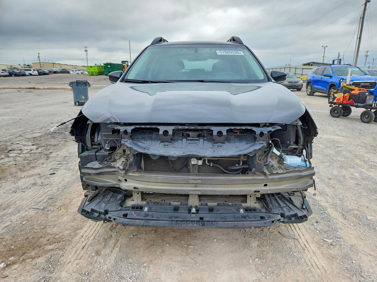 2022 Subaru Outback VIN 4S4BTANC9N3266773 COPART salvage auction — Front End, OK - CERT OF TITLE-SALVAGE, sold $10,600 on 2026-07-09 (photo 5)
