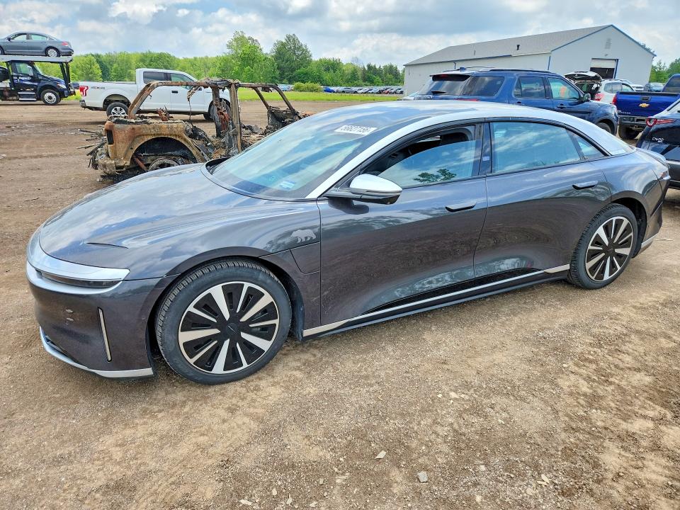 2023 Lucid VIN 50EA1GBAXPA002595 COPART salvage auction — HAIL, Oh - Cert Of Title-Salvage, sold $20,600 on 2026-07-02 (photo 1)