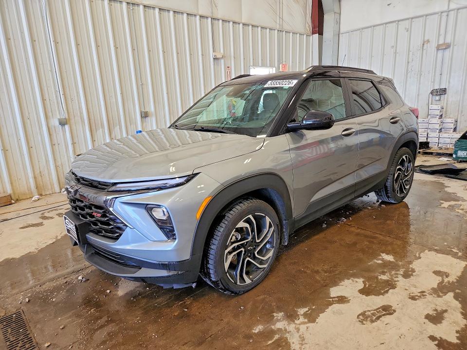 2024 Chevrolet VIN KL79MTSL3RB104274 COPART salvage auction — HAIL, Wi - Junked Vehicle Bill Of Sale, sold $7,300 on 2026-07-06 (photo 1)