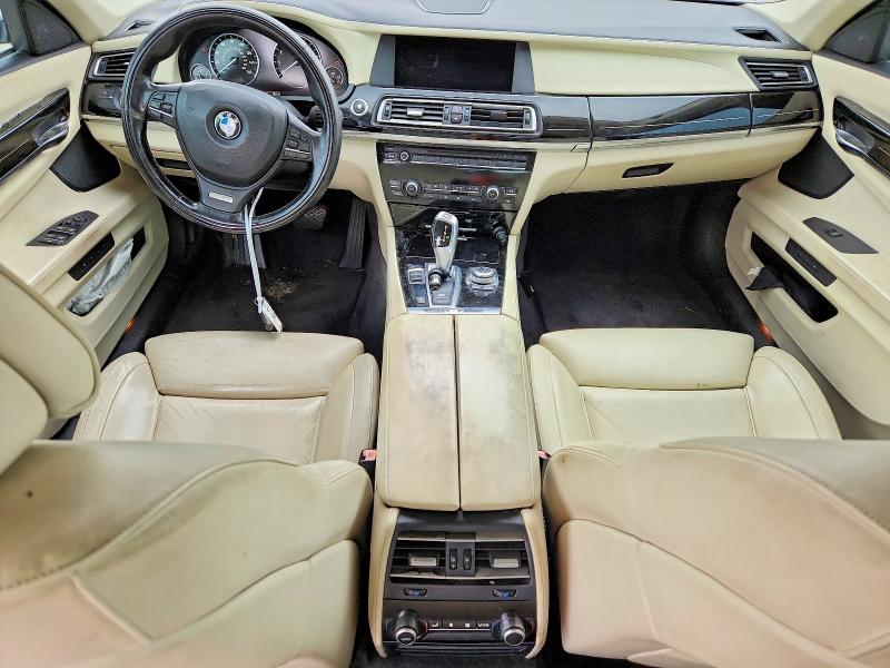 2011 BMW 7 series VIN WBAKA4C56BC612674 COPART salvage auction — MINOR DENT/SCRATCHES, Tx - Certificate Of Title (P), sold $1,400 on 2026-08-04 (photo 8)
