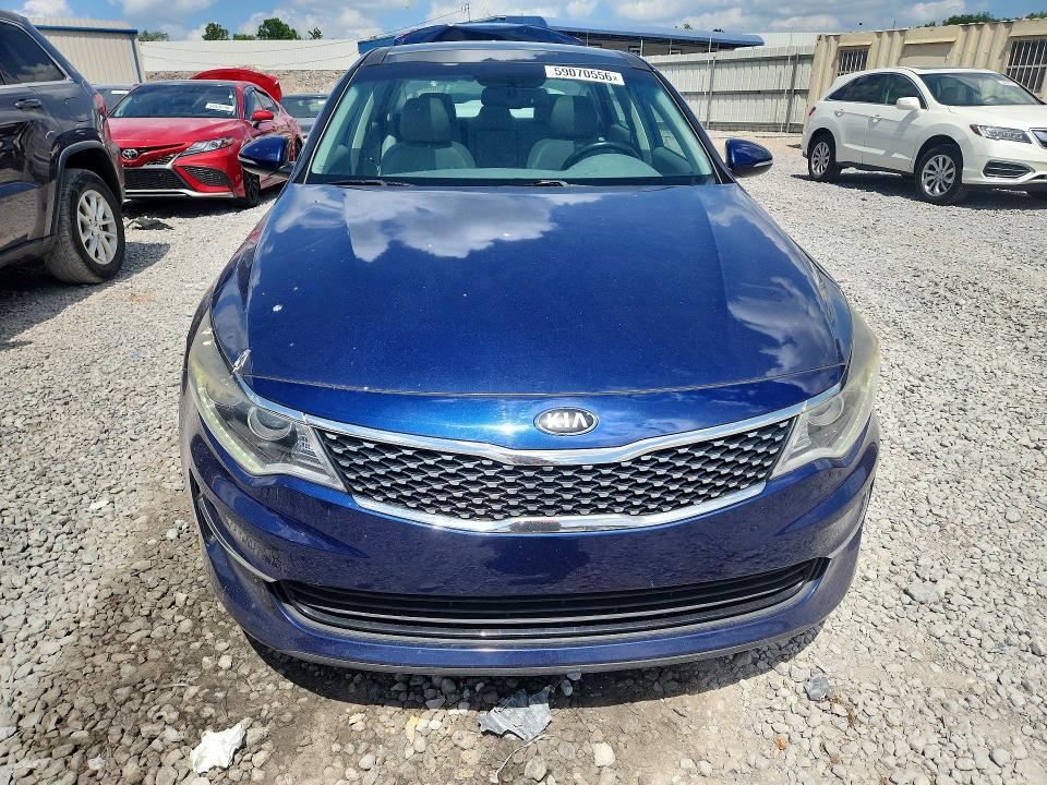 2016 Kia Optima VIN 5XXGU4L39GG012415 COPART salvage auction — REAR END, Al - Cert Of Title-Salvage Title, sold $2,150 on 2026-07-07 (photo 5)