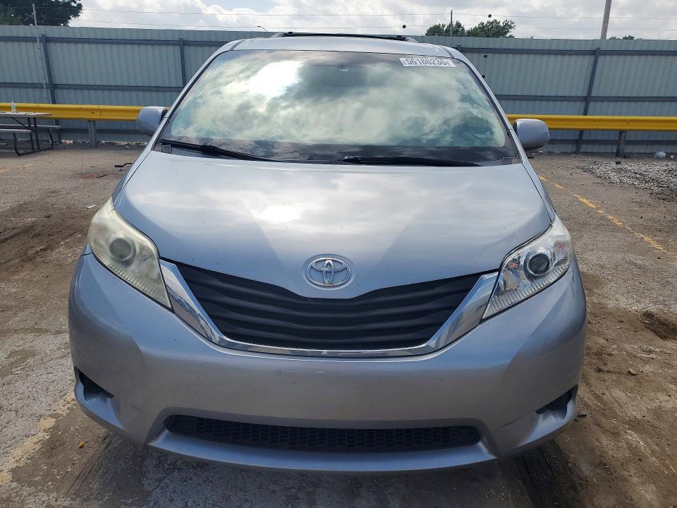 2011 Toyota Sienna VIN 5TDKK3DC3BS056832 COPART salvage auction — SIDE, Ks - Cert Of Title-Salvage, sold $1,200 on 2026-07-08 (photo 5)