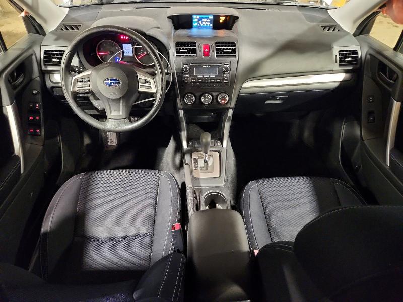 2015 Subaru Forester VIN JF2SJADC4FH593826 COPART salvage auction — FRONT END, Salvage Title, sold $3,850 on 2026-07-17 (photo 8)