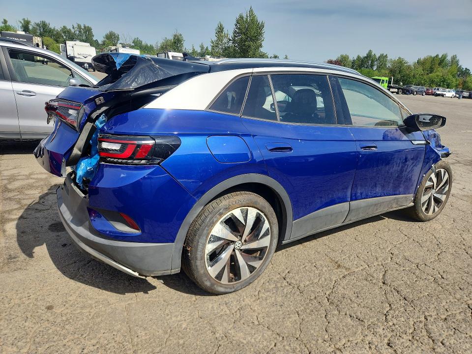 2021 Volkswagen Id.4 VIN WVGUNPE24MP065867 COPART salvage auction — ROLLOVER, OR - SALVAGE TITLE CERTIFICATE, sold $325 on 2026-07-20 (photo 3)