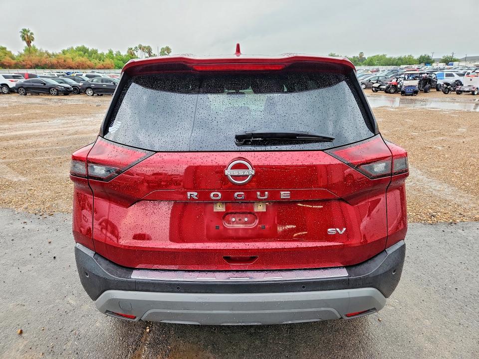 2023 Nissan Rogue VIN JN8BT3BA7PW006901 COPART salvage auction — FRONT END, Tx - Salvage Vehicle Title, sold $5,300 on 2026-07-15 (photo 6)
